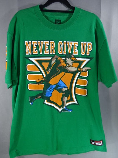 John Cena  Illustrated T-Shirt (21) (WWE (2018) / Green)