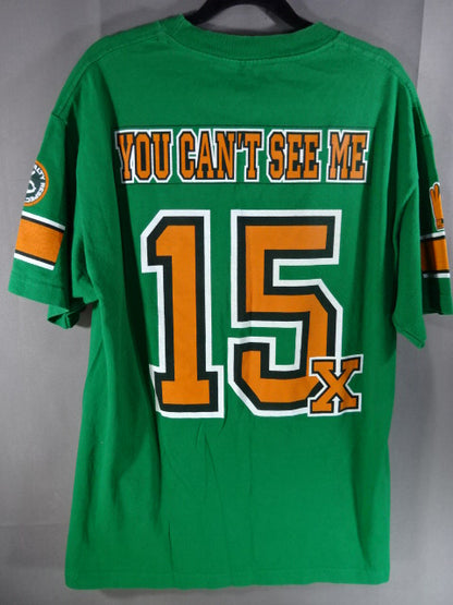 John Cena  Illustrated T-Shirt (21) (WWE (2018) / Green)