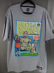 WWE ジョン・シナ 直筆サインミニ色紙とバスケットシャツ WWE ジョン