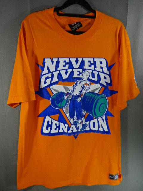 John Cena  Illustrated T-Shirt (24) (WWE (2008) / Orange)