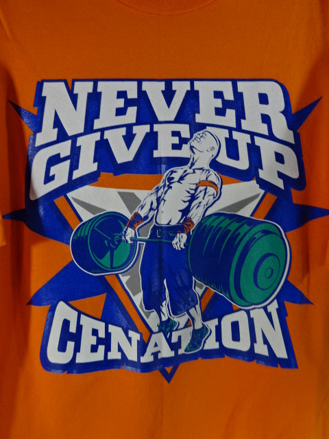John Cena  Illustrated T-Shirt (24) (WWE (2008) / Orange)