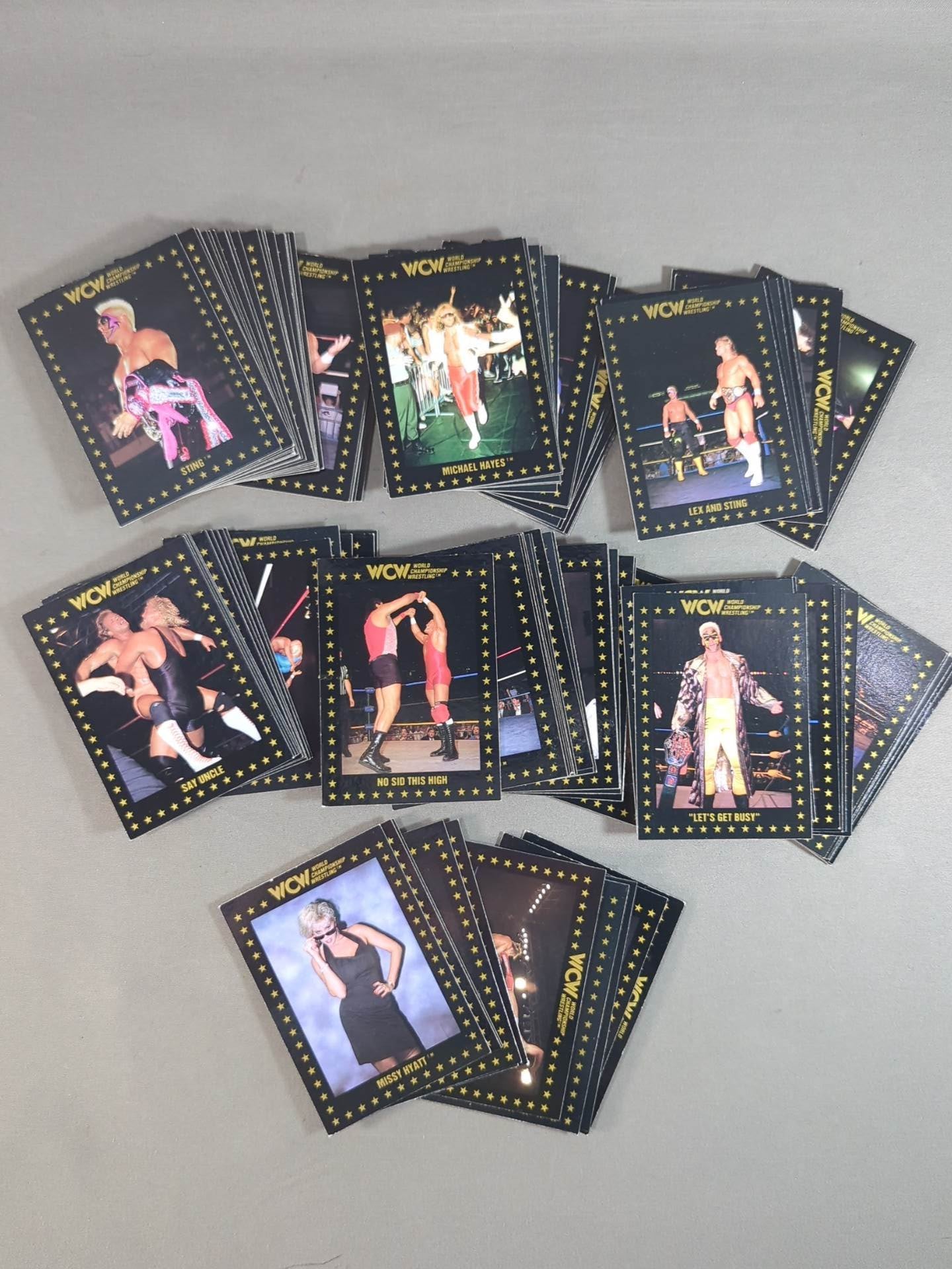 1991 WCW Championship Marketing 110 Regular Cards Full Complete Set