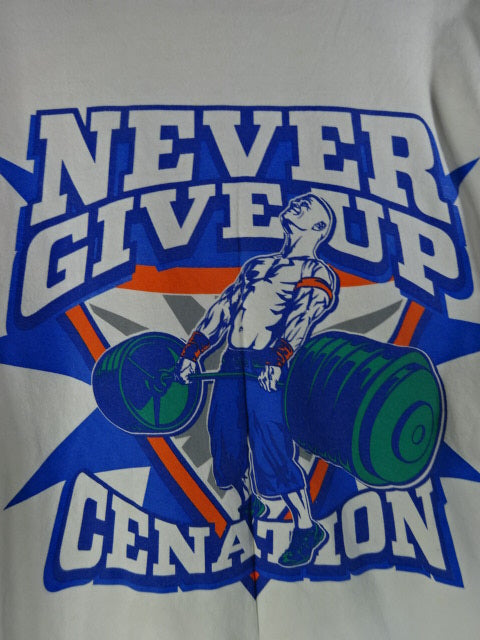 John Cena  Illustrated T-Shirt (25) (WWE (2008) / White)