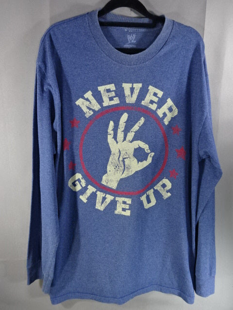 John Cena  Long Sleeve T-Shirt (4) (WWE (2013) / Blue)