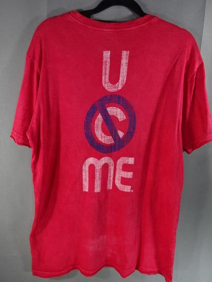 John Cena  Illustrated T-Shirt (27) (WWE (2010s) / Red)