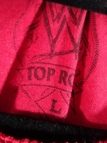 John Cena  Illustrated T-Shirt (27) (WWE (2010s) / Red)