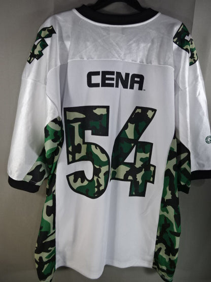 John Cena  Football Jersey (1) (WWE (2004) / White)