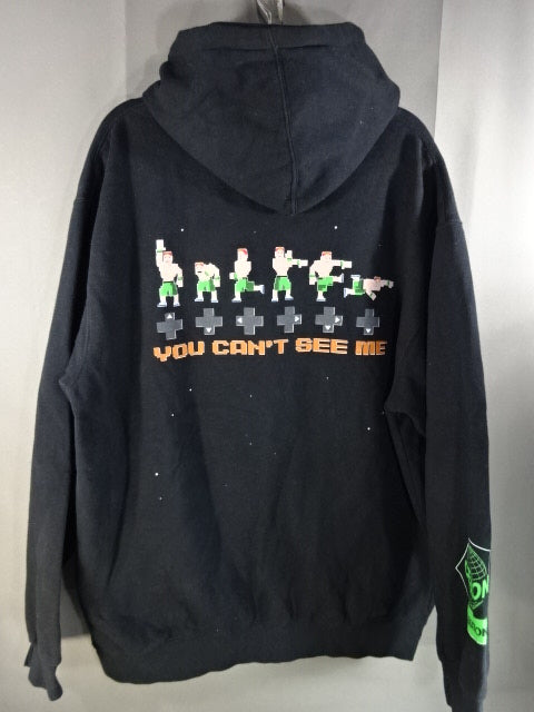 John Cena  Pullover Hoodie  (3) (WWE (2008) / Black )