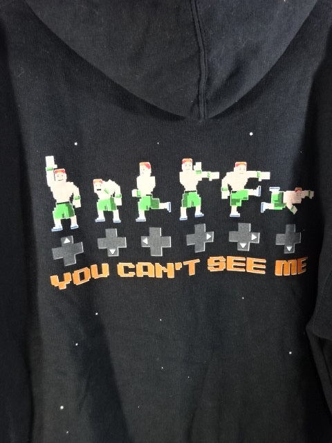 John Cena  Pullover Hoodie  (3) (WWE (2008) / Black )