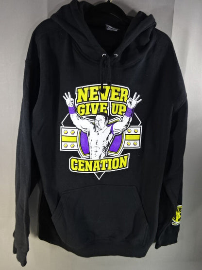 John Cena  Pullover Hoodie  (4) (WWE (2008) / Black )