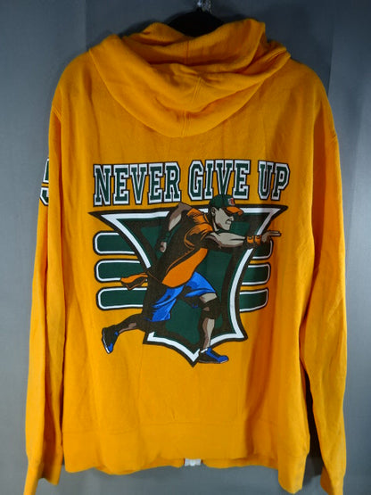 John Cena  zip hoodie  (1) (WWE (2015) / Orange)