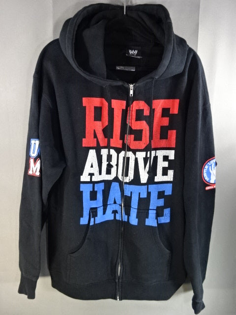 John Cena  Zip Hoodie  (2) (WWE (2011) / Black)