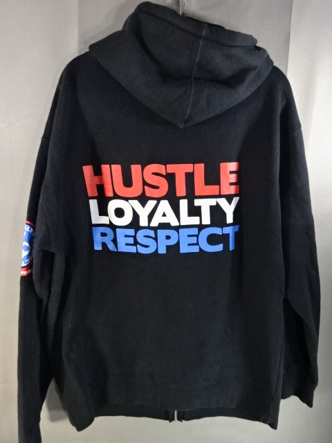 John Cena  Zip Hoodie  (2) (WWE (2011) / Black)