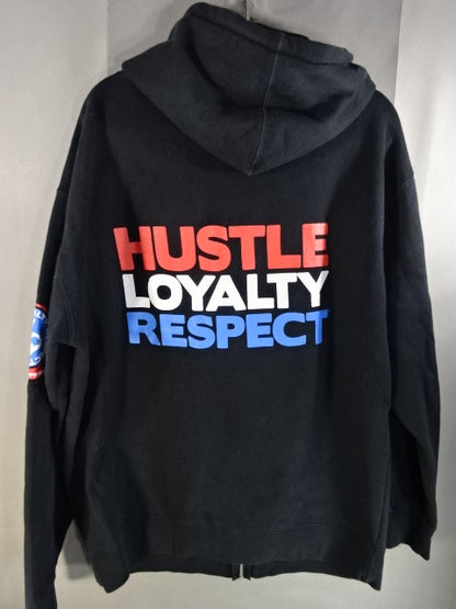 John Cena  Zip Hoodie  (2) (WWE (2011) / Black)