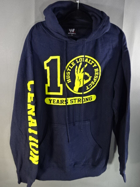 John Cena  Pullover Hoodie  (10) (WWE (2011) / Navy )