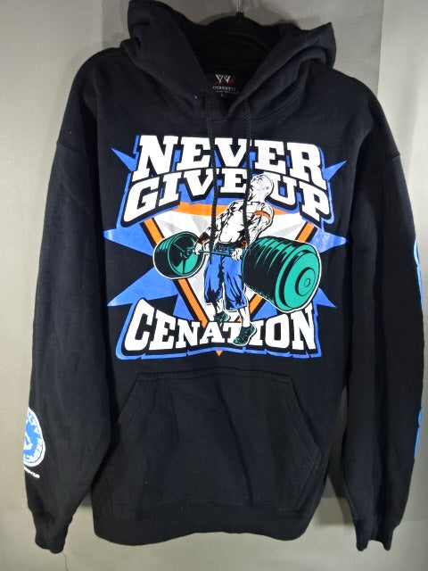 John Cena  Pullover Hoodie  (11) (WWE (2008) / Black )