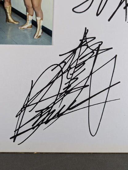 Jaguar Yokota & Masami Devil Autograph is printed (photo attached)