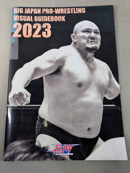 【4選手直筆サイン入り】大日本プロレス ビジュアルガイドブック2023