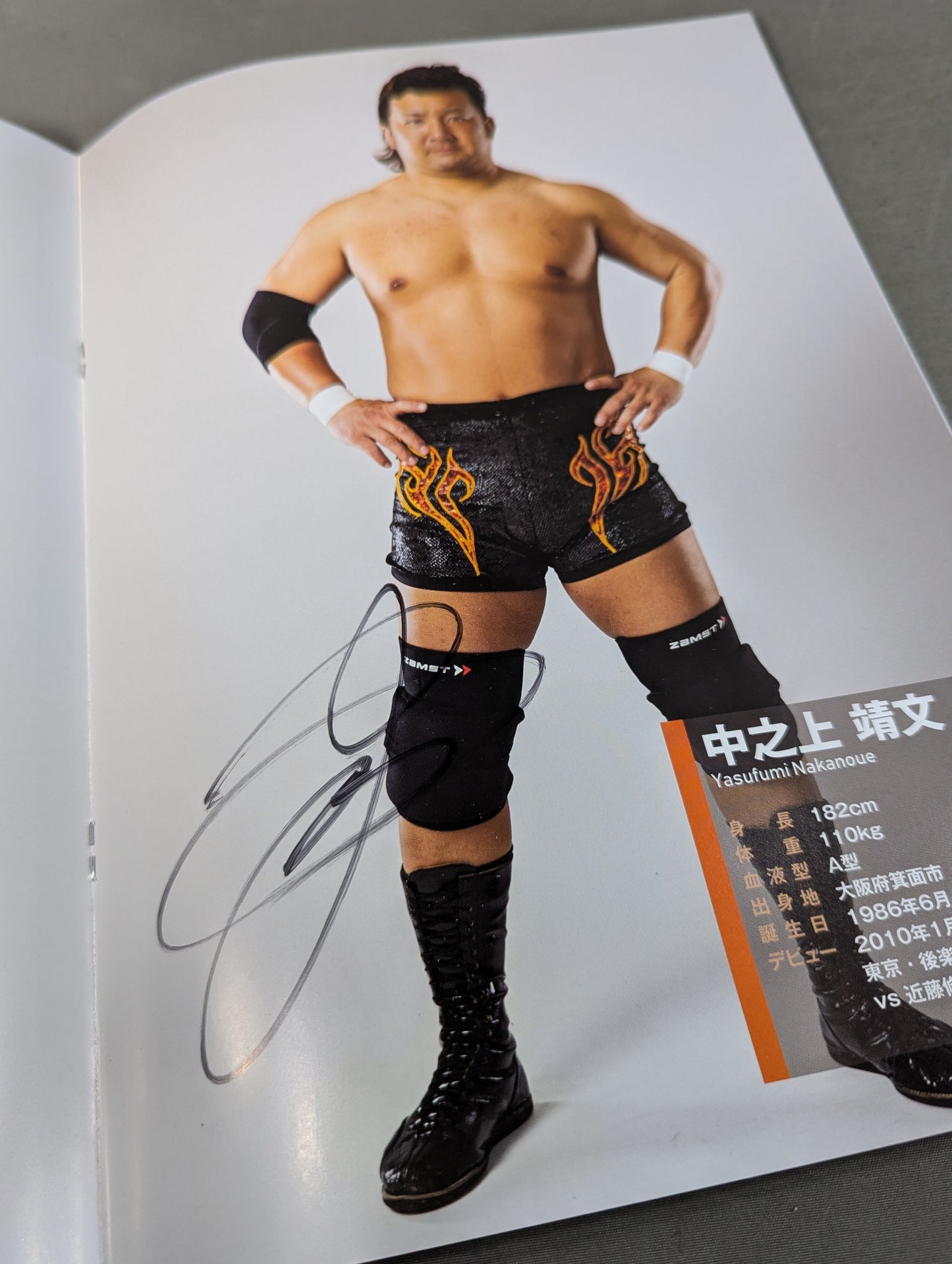 【4選手直筆サイン入り】大日本プロレス ビジュアルガイドブック2023