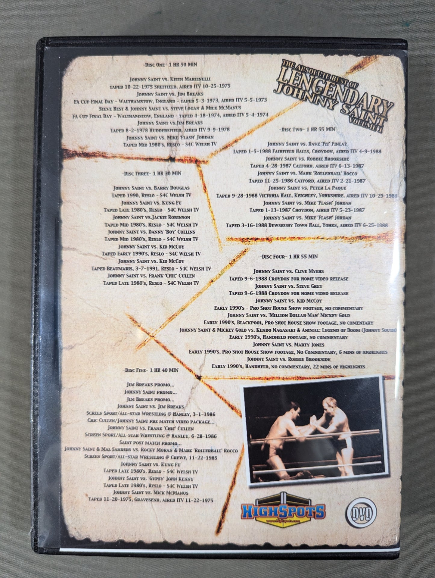 THE ABSOLUTE BEST OF JOHNNY SAINT Vol.1