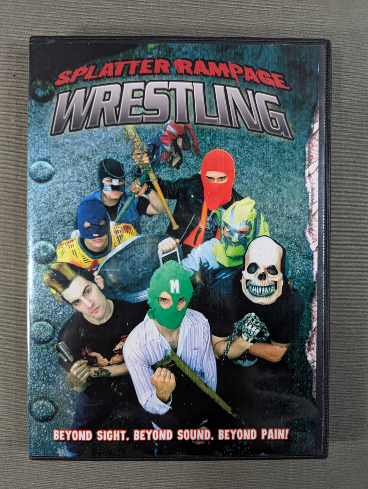 SPLATTER RAMPAGE Wrestling ★BEYOND SIGHT BEYOND SOUND BEYOND PAIN! ★