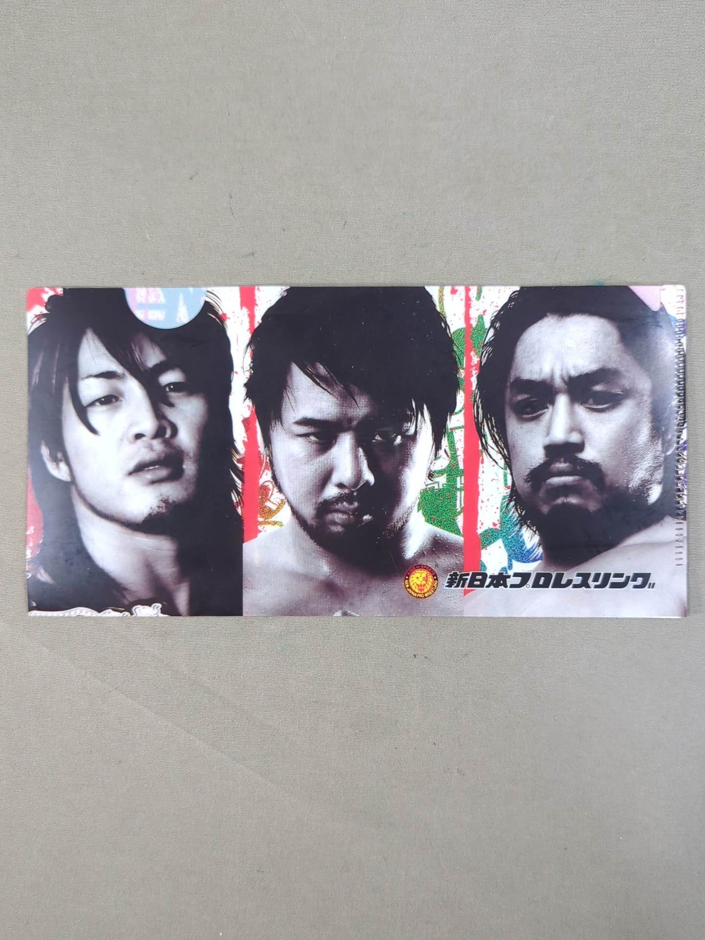 棚橋弘至＆中邑真輔＆後藤洋央紀 チケットホルダー