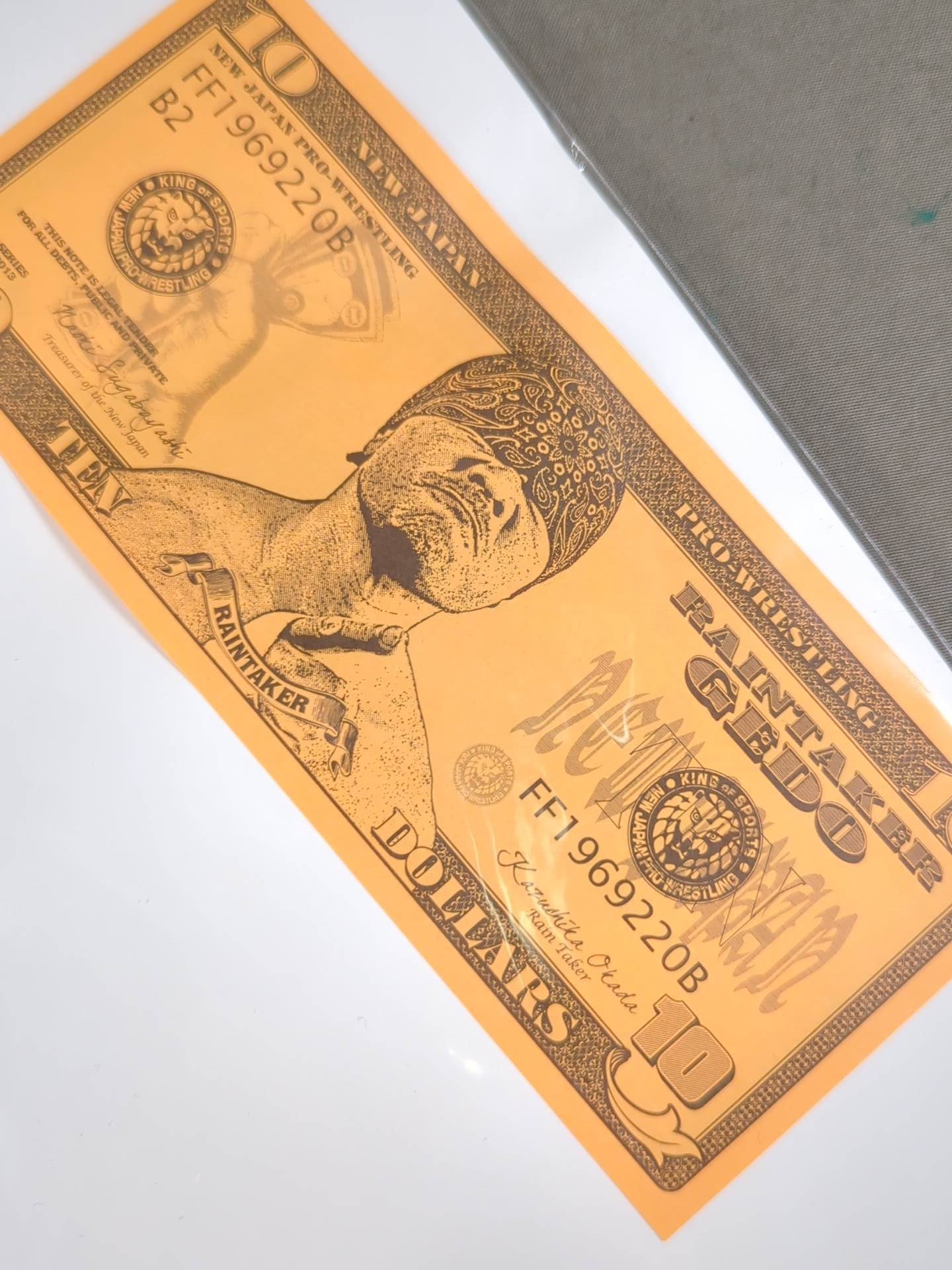 オカダ・カズチカ ★RAIN MAKER★ バンダナ〈LEVEL2〉