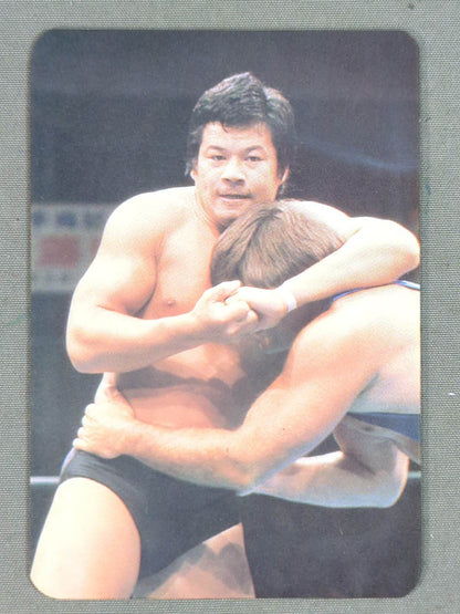 藤波辰巳 プラスチックカード