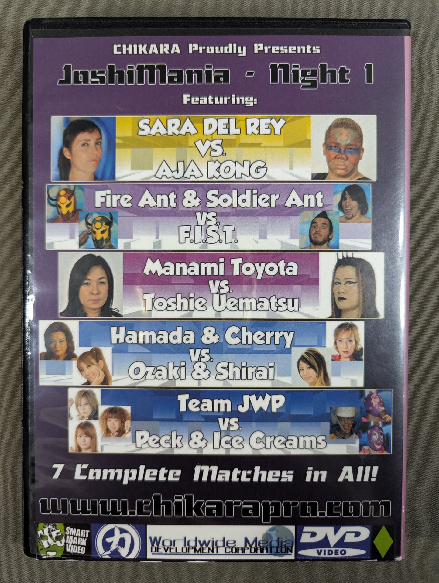 ★JOSHI MANIA NIGHT.1★ CHIKARA 12/2/11 PHILADELPHIA, PA