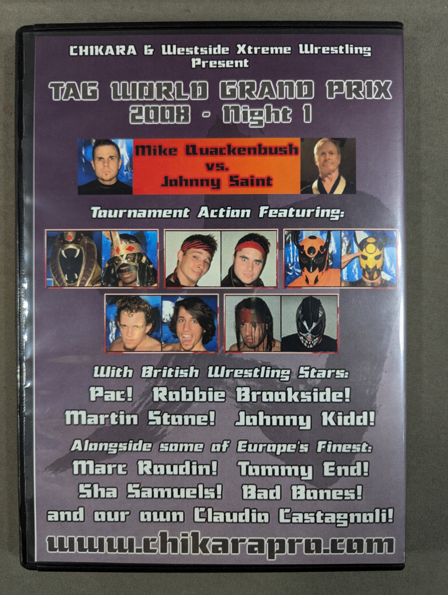 CHIKARA 11/8/08 OBERHAUSEN, DEU
