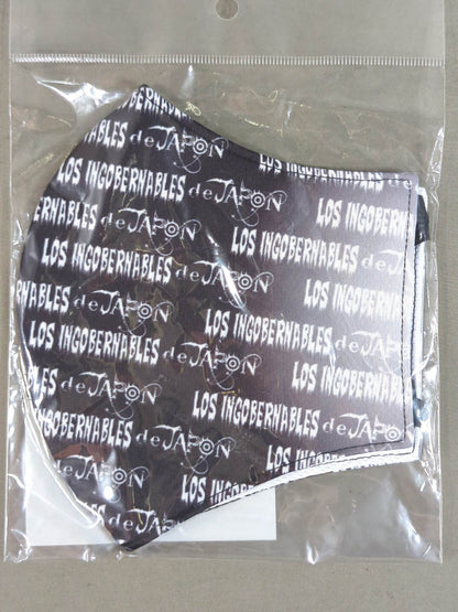 L・I・Jチームロゴ(ブラック×ホワイト) マスクカバー