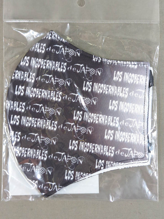 L・I・Jチームロゴ(ブラック×ホワイト) マスクカバー