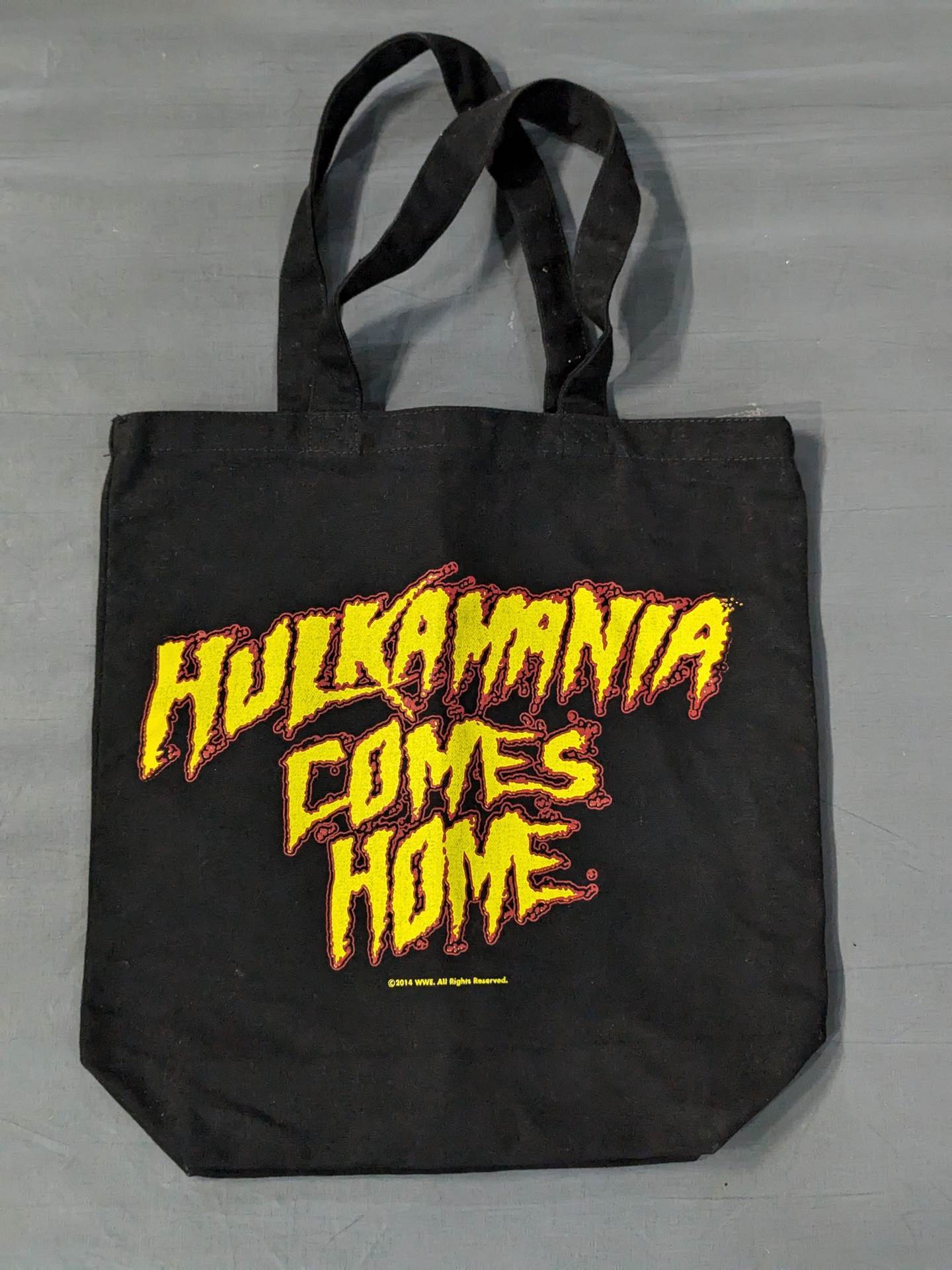Hulk Hogan  "HULKAMANIA COMES HOME" Tote Bag