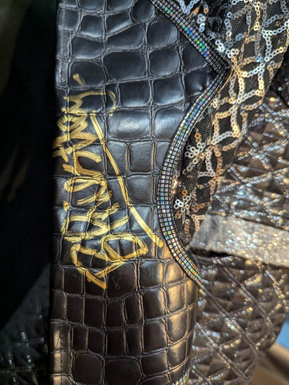 Blair Davenport (Bea Priestley ) ★WWE worn by him BlacK Gown ★