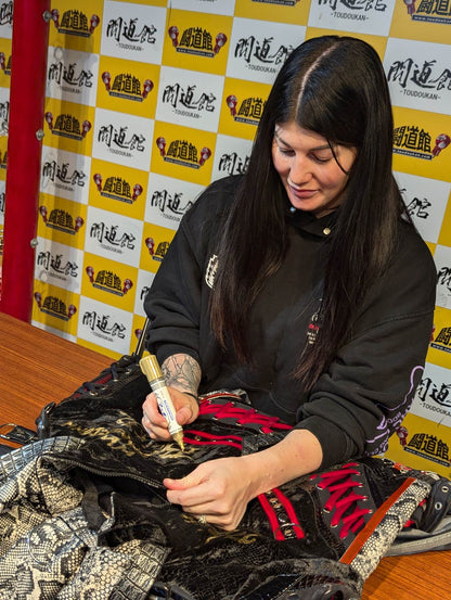 Blair Davenport (Bea Priestley ) ★WWE worn by him  Black×red gown ★