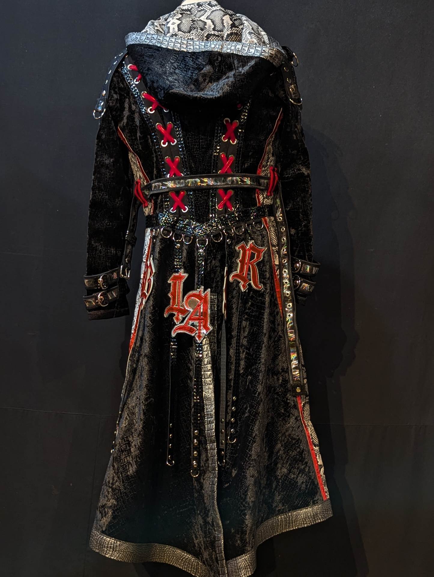 Blair Davenport (Bea Priestley ) ★WWE worn by him  Black×red gown ★