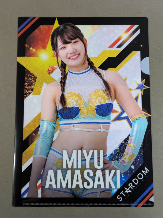 Miyu Amasaki 5★STAR GP 2024 plastic file folder 