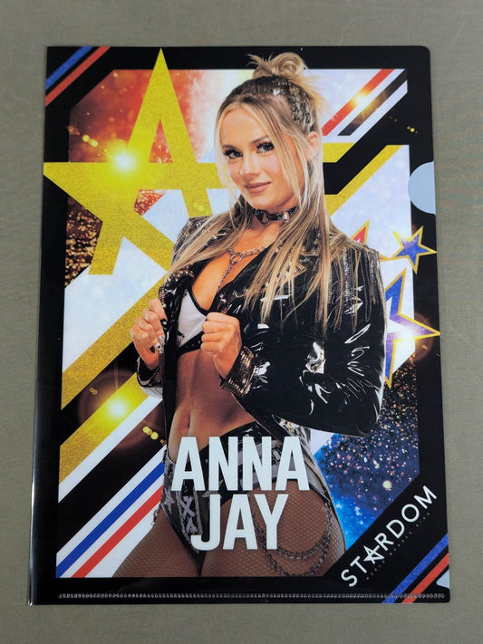 Ana Jay 5★STAR GP 2024 plastic file folder