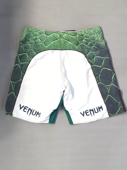 VENUM Fight Shorts (4) (White× Green)