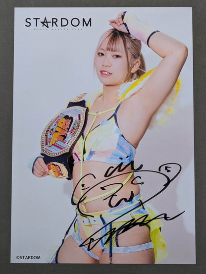 HANAN  hand signed autograph  Starda Pro-Photo (E-4)