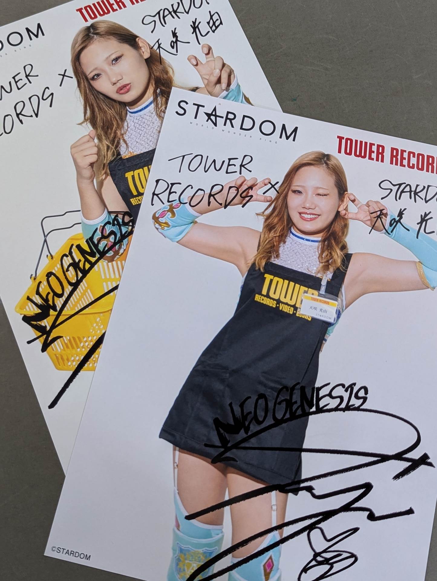 Miyu Amasaki  Stardom ×TOWER RECORDS Pro-Photo  2-disc set