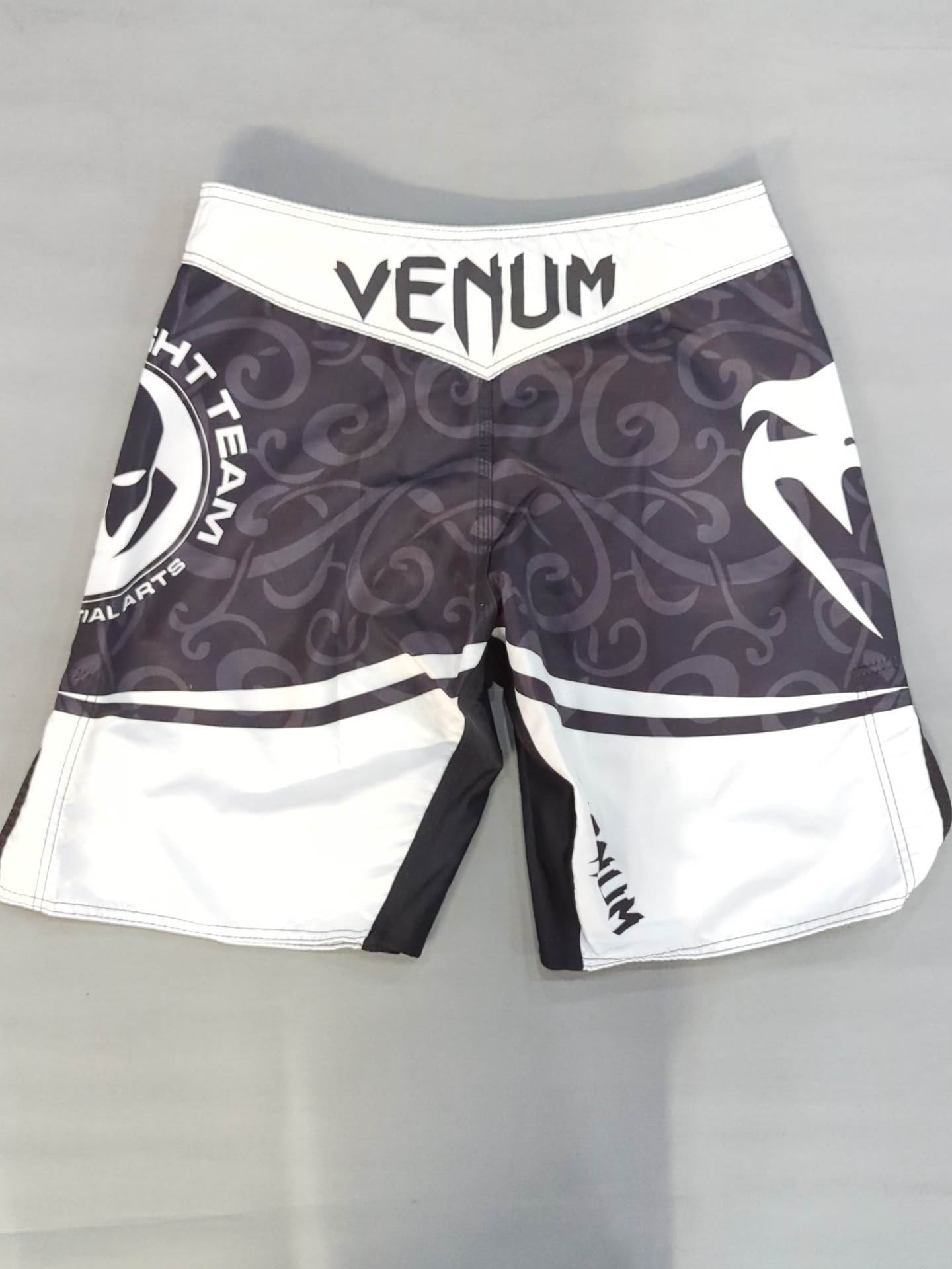 VENUM Fight Shorts (11) (White× Black)