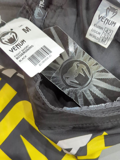 VENUM Fight Shorts (14) (Black× Yellow)