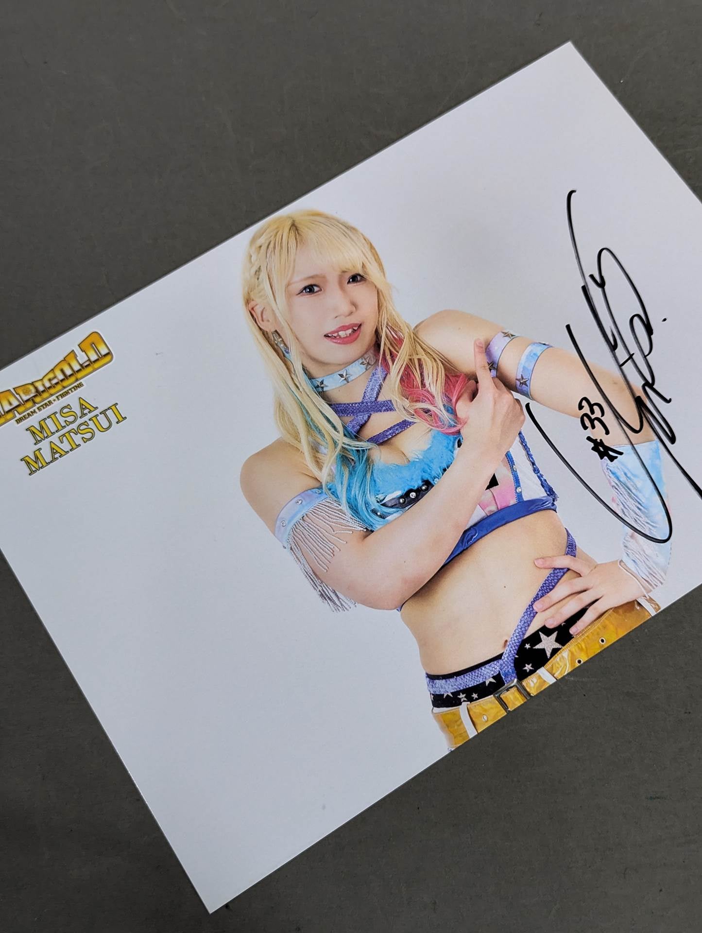 Misa Matsui  hand signed autograph Pro-Photo (A-6)