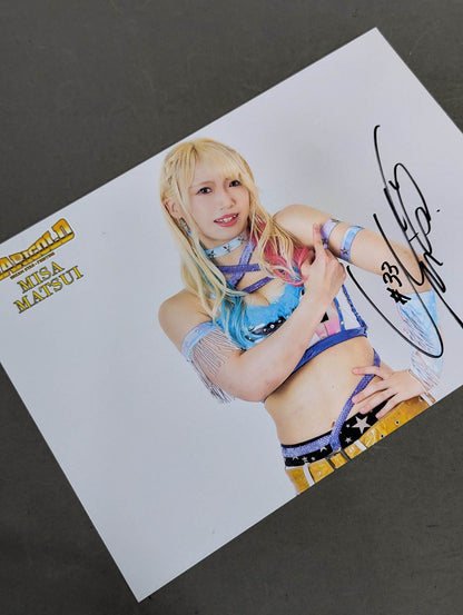 Misa Matsui  hand signed autograph Pro-Photo (A-6)