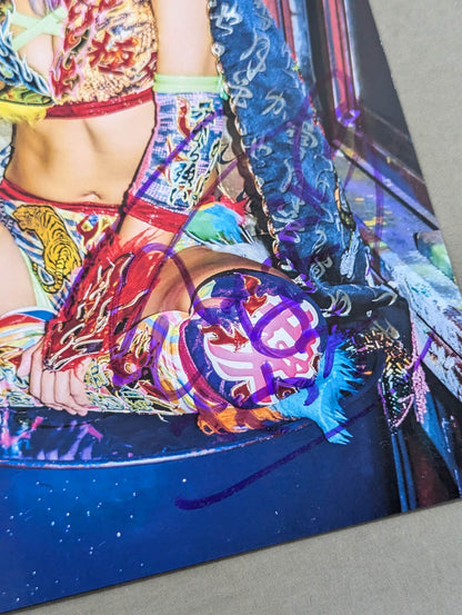 UNAGI SAYAKA  hand signed autograph  Starda Pro-Photo (N-9)