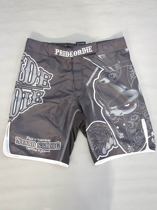 PRiDE or DiE Fight Shorts (2) (Black)