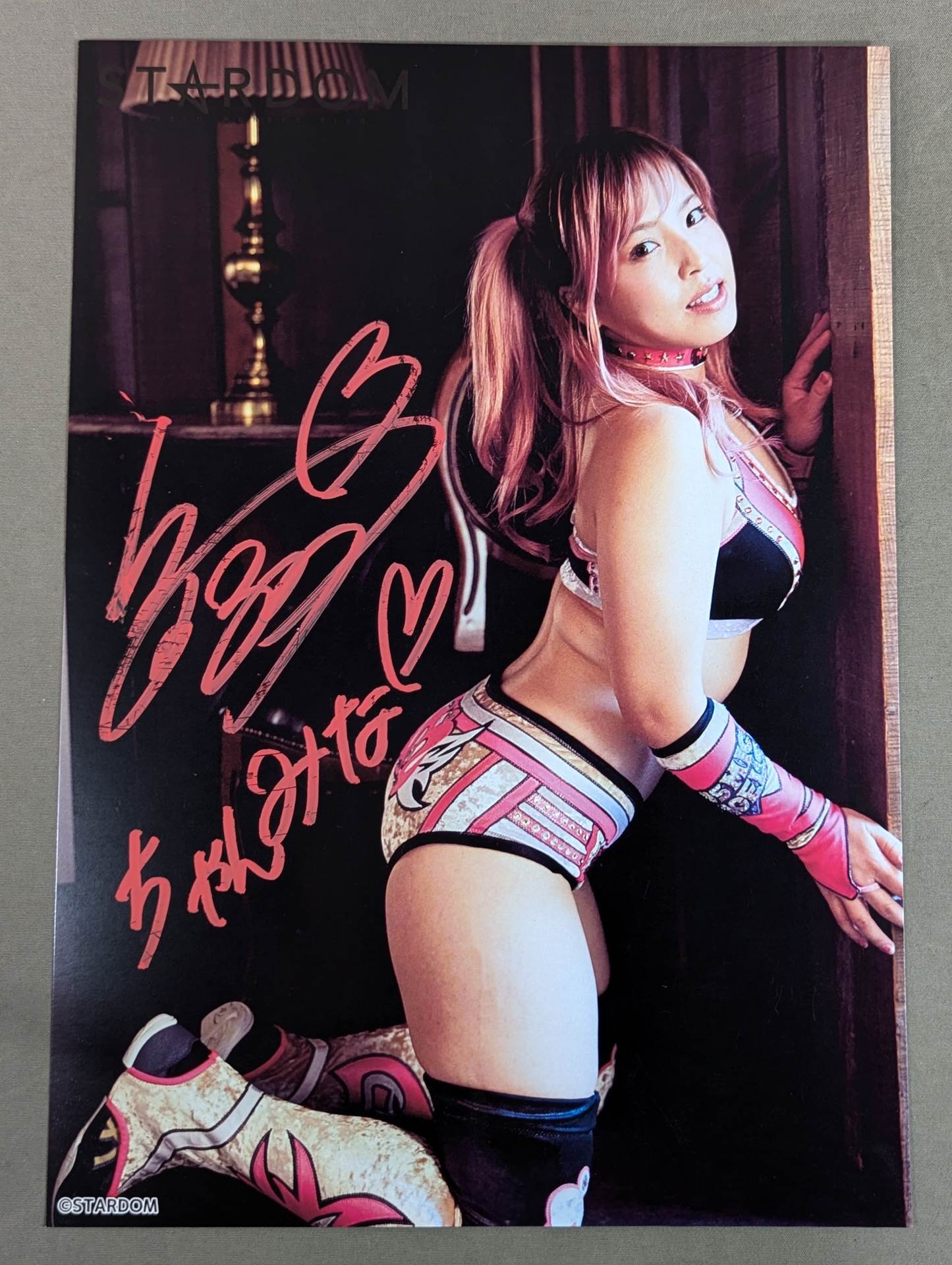 Mina Shirakawa  hand signed autograph  Starda Pro-Photo (H-6)