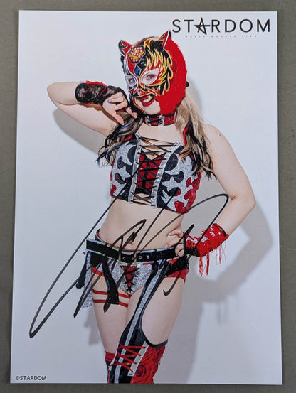 STARLIGHT KID  hand signed autograph  Starda Pro-Photo  (D-1)
