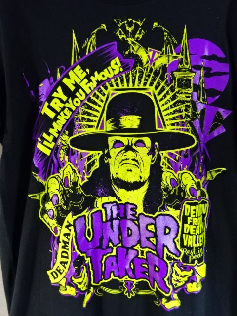 アンダーテイカー イラストTシャツ①(WWE)